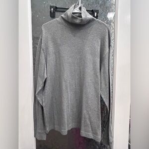 5/25$ George Gray Turtleneck Sweater Classic Knit Warm B22